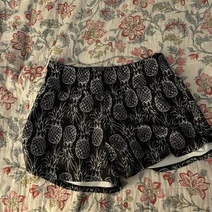 Love Fitness Pineapple Shorts